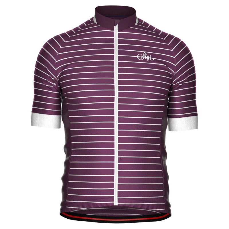 Koszulka rowerowa męska Sigr PURPLE HORIZON 