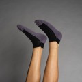 STRIPE MERINO ANKLE SOCK