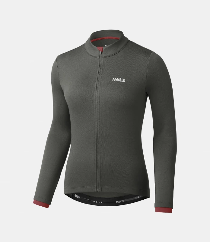 Koszulka damska z długim rękawem Merino PEDALED ESSENTIAL