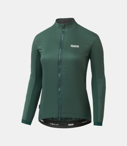 women-cycling-insulated-jacket-green-polartec-essential-front-pedaled.jpeg