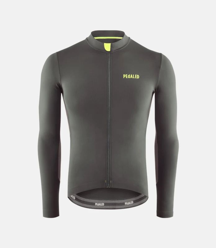 Koszulka rowerowa męska z długim rękawem PEdALED ELEMENT