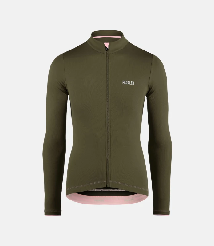 Koszulka rowerowa merino damska  z długim rękawem PEdALED ELEMENT