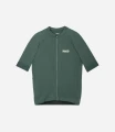 men-cycling-lightweight-jersey-dark-green-element-front-pedaled.webp