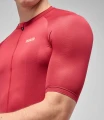 Męska koszulka rowerowa na lato czerwona PEdALED