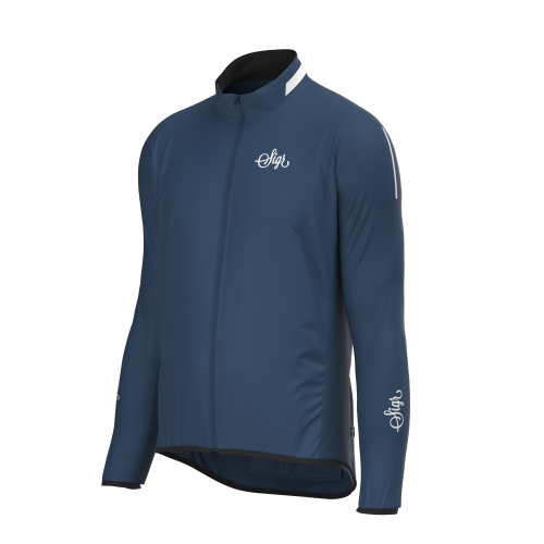 Treriksröset Blue Cycling Pack Jacket for Men Front.png